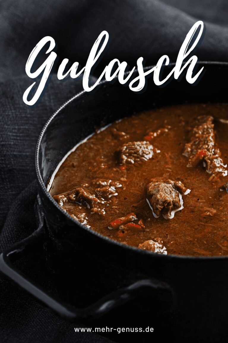 Gulasch Zartes Fleisch Mit Intensiver Sauce Mehr Genuss