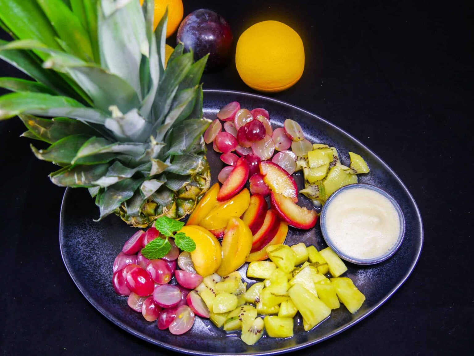 Sous Vide Obstsalat mit Orangen-Vanille Schaum - Mehr Genuss - Mehr Genuss Sous Vide Obstsalat mit Orangen-Vanille Schaum - Mehr Genuss - Mehr Genuss