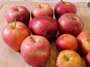 Äpfel für Apfelkompott