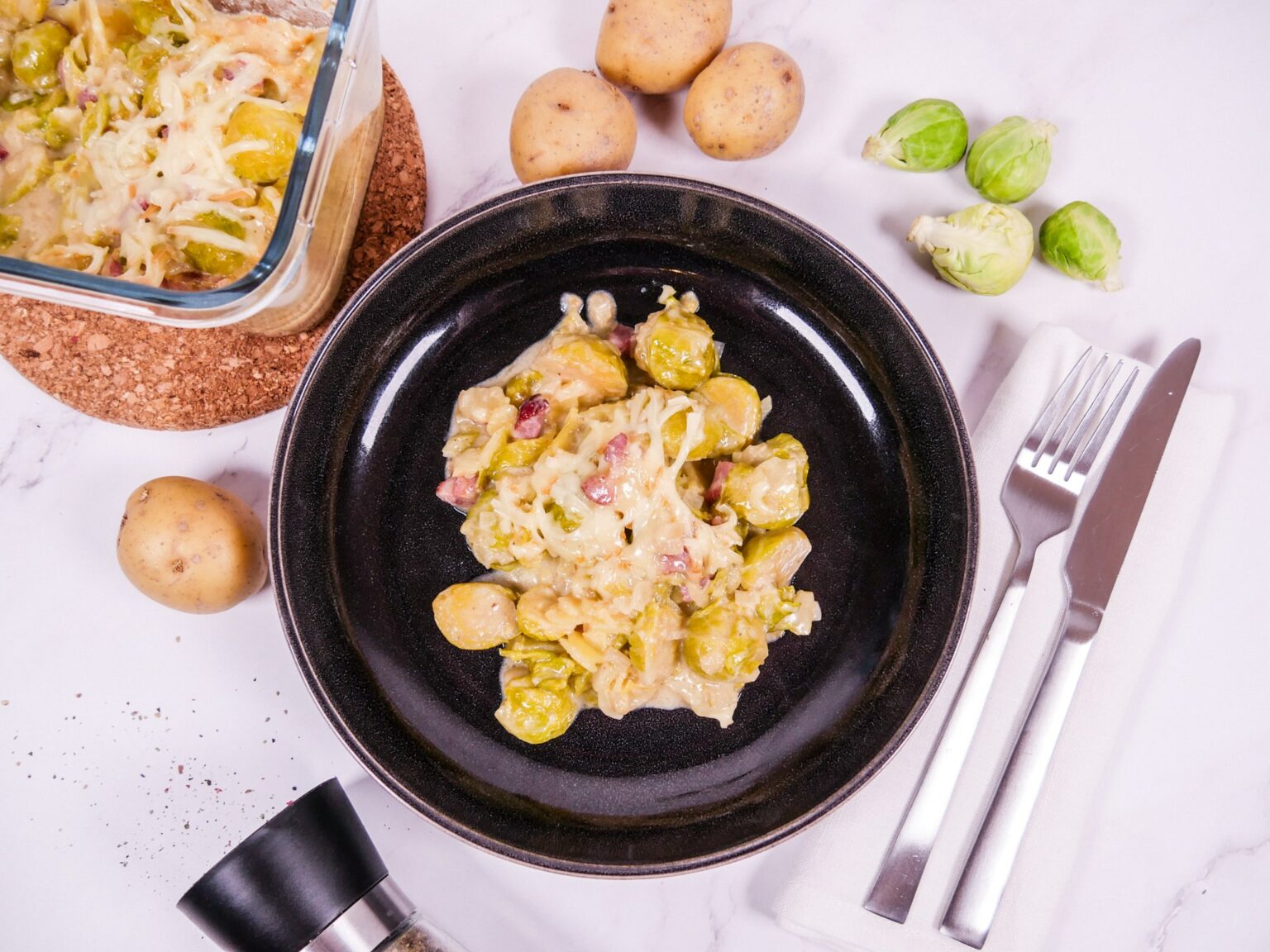 Zucchini Auflauf mit Kartoffeln - Mehr Genuss