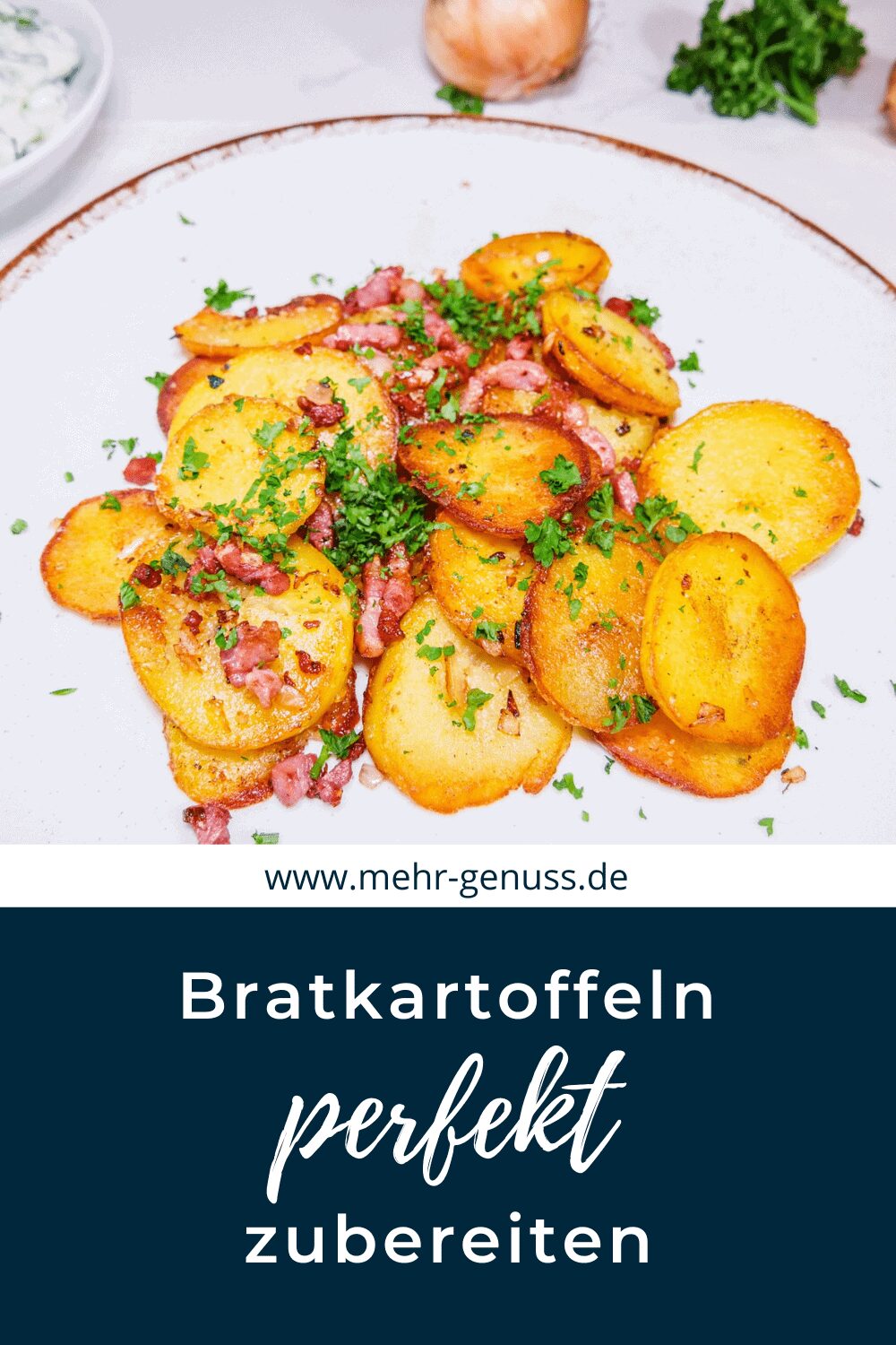 Bratkartoffeln perfekt zubereiten - Pinterest
