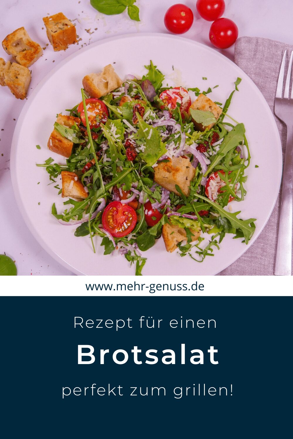 Brotsalat - Pinterest