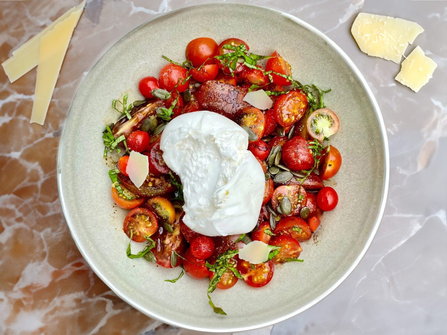 Burrata Mit Tomate Wie Vom Italiener Mehr Genuss