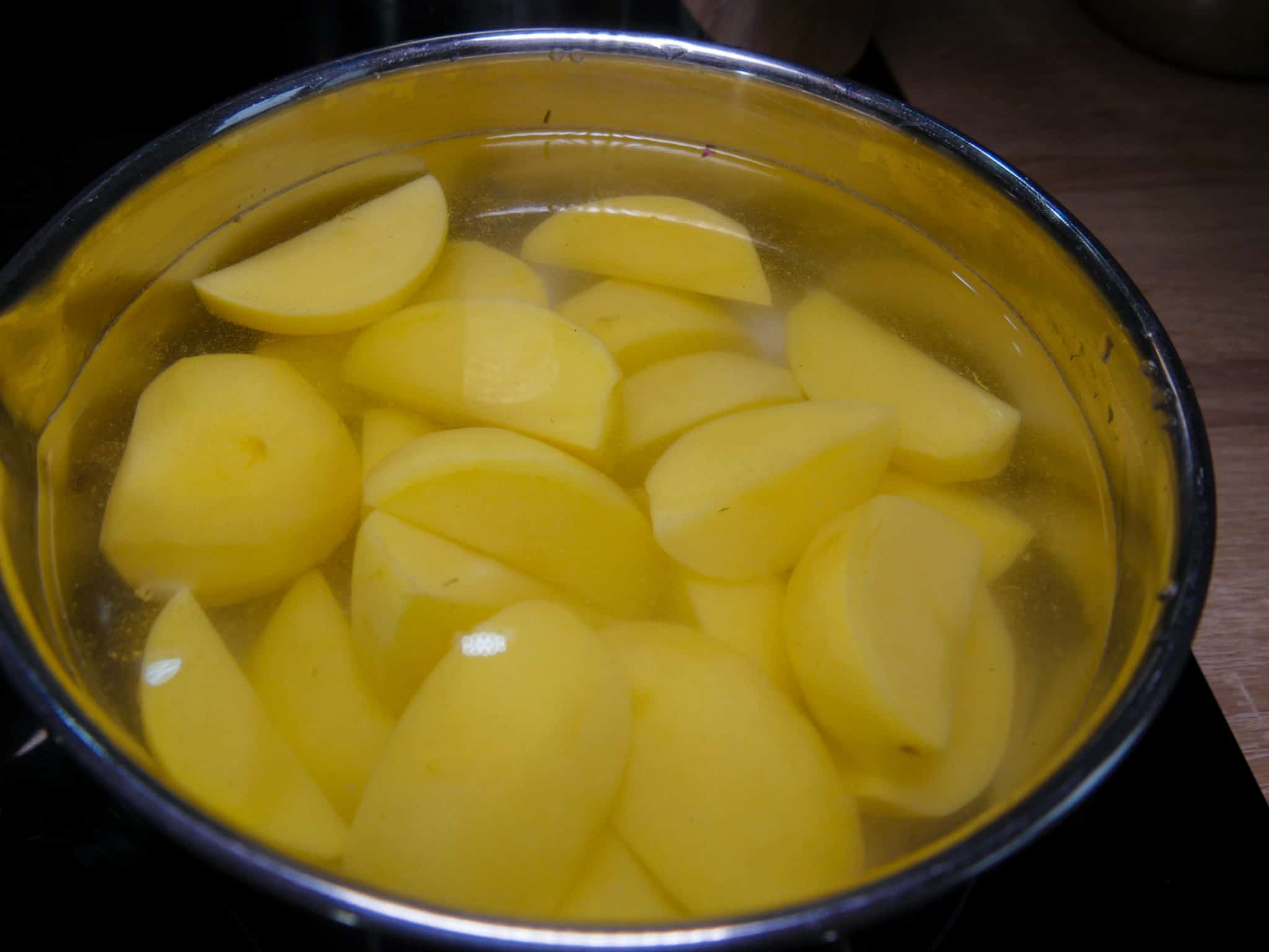 Kartoffeln für die Macaire Kartoffeln