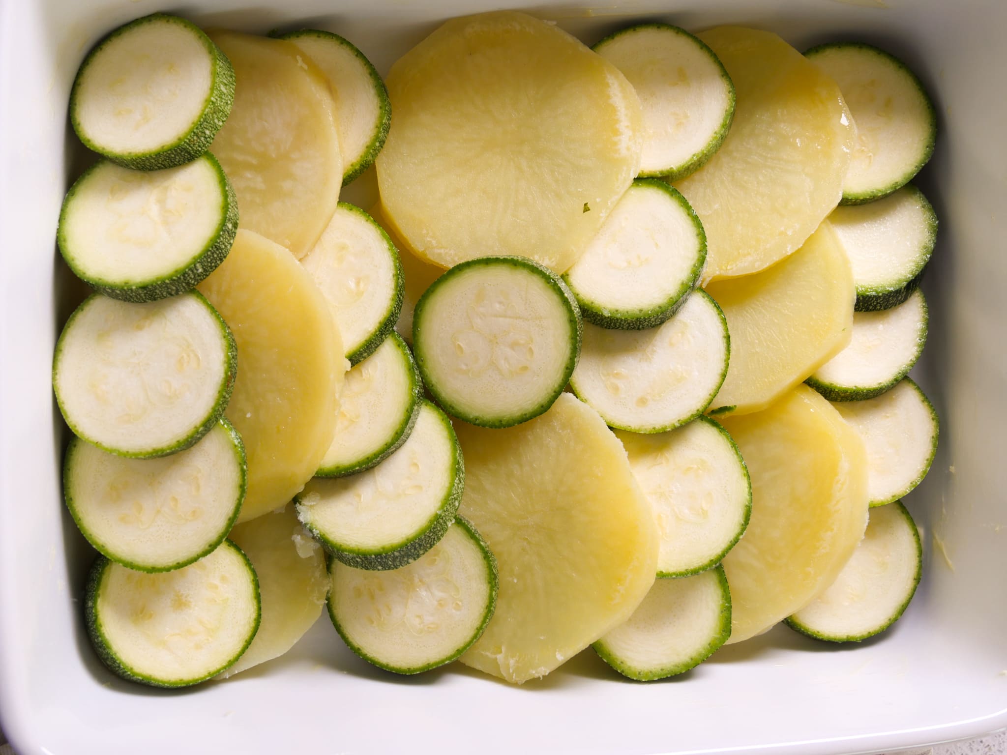 Zucchini Auflauf mit Kartoffeln - Mehr Genuss