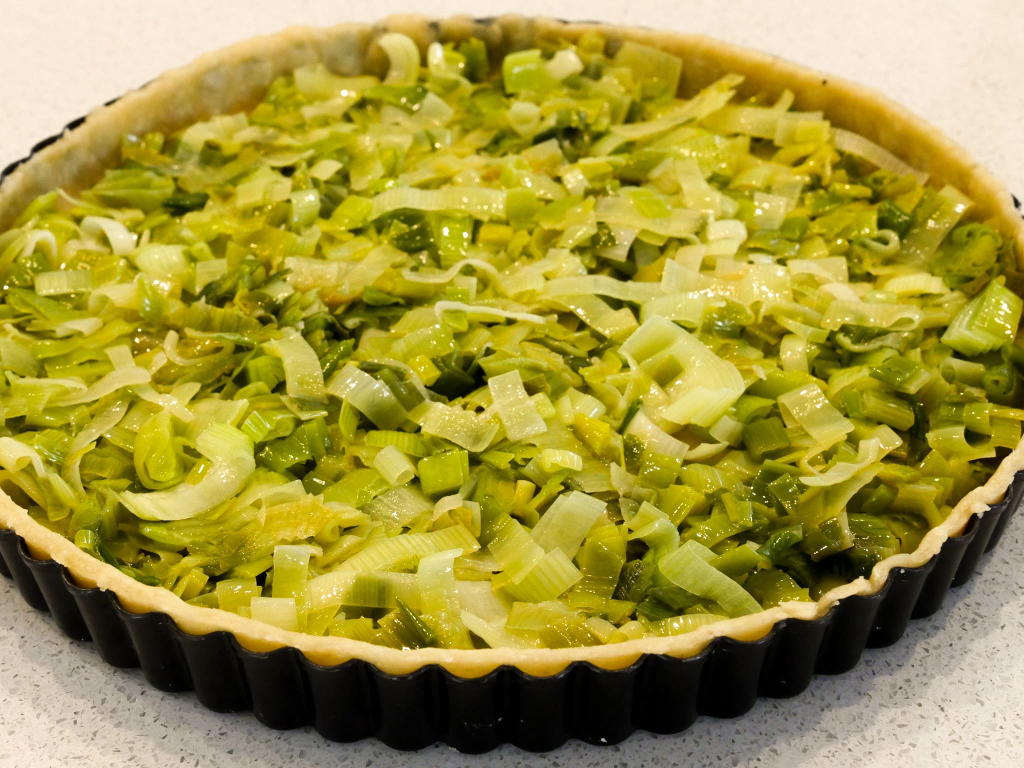 Lauch Quiche - Vegetarisch oder mit Speck - Mehr Genuss