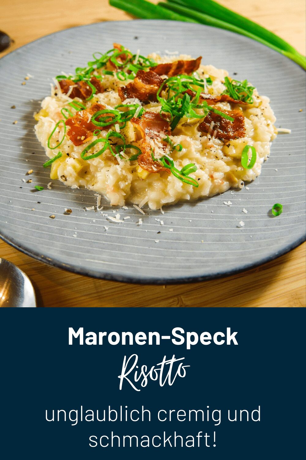 Maronen-Speck Risotto