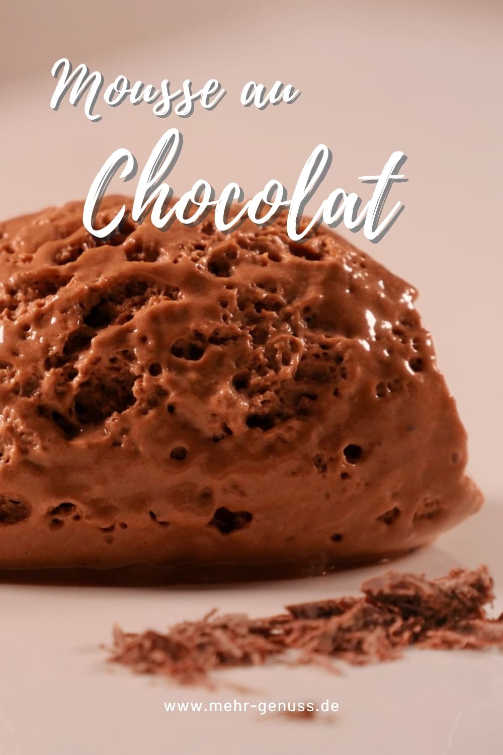 Mousse au chocolat Rezept Pinterest