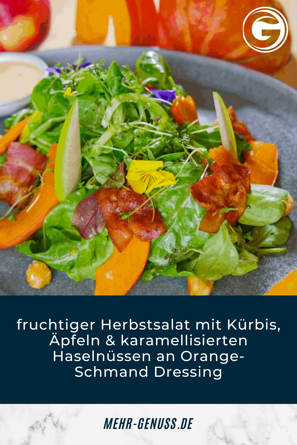 Pinterest - Herbstlicher Salat