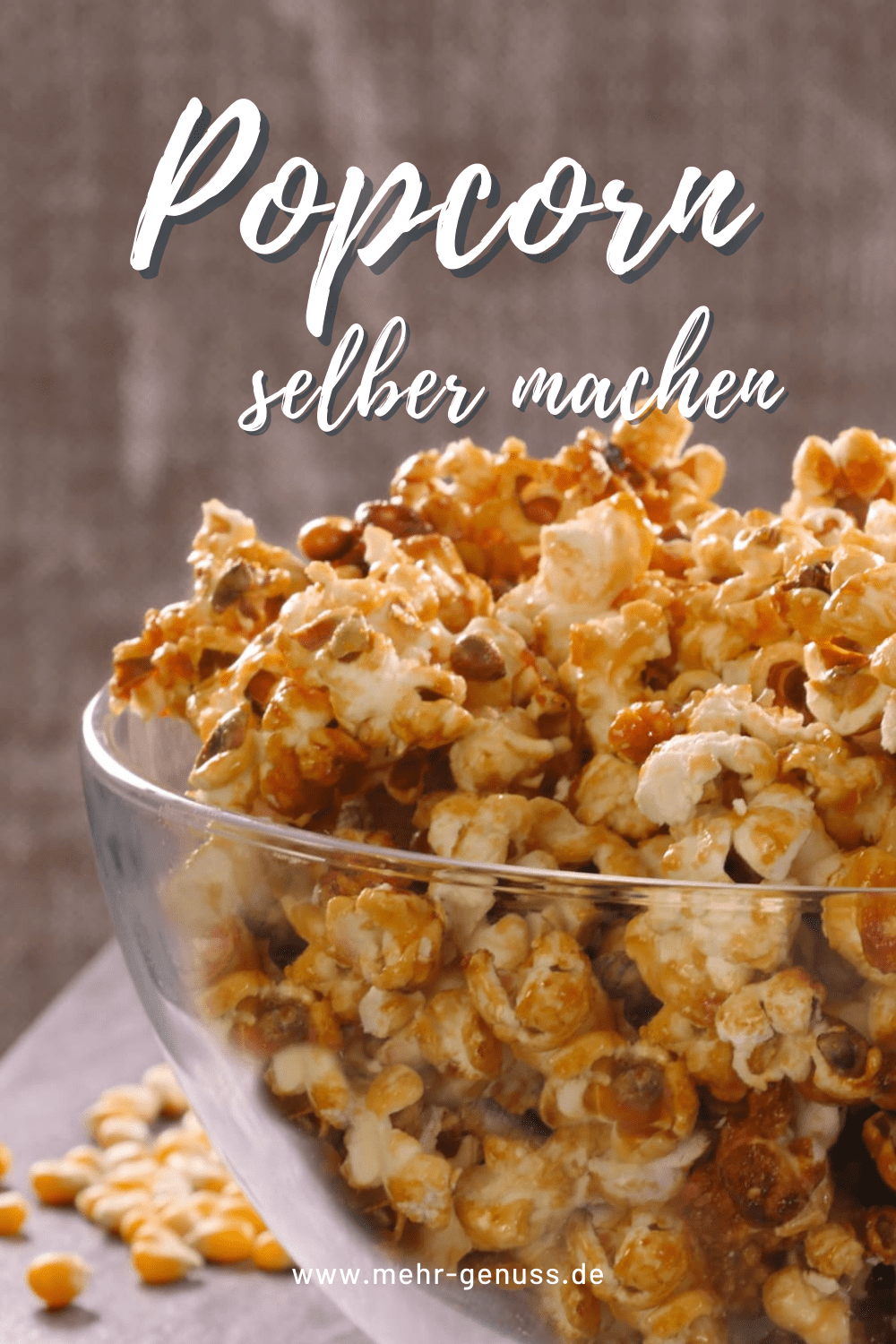 Popcorn selber machen Pinterest