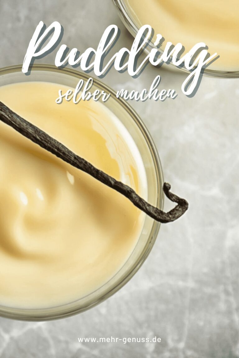 Pudding selber machen - Schoko- und Vanillepudding - Mehr Genuss