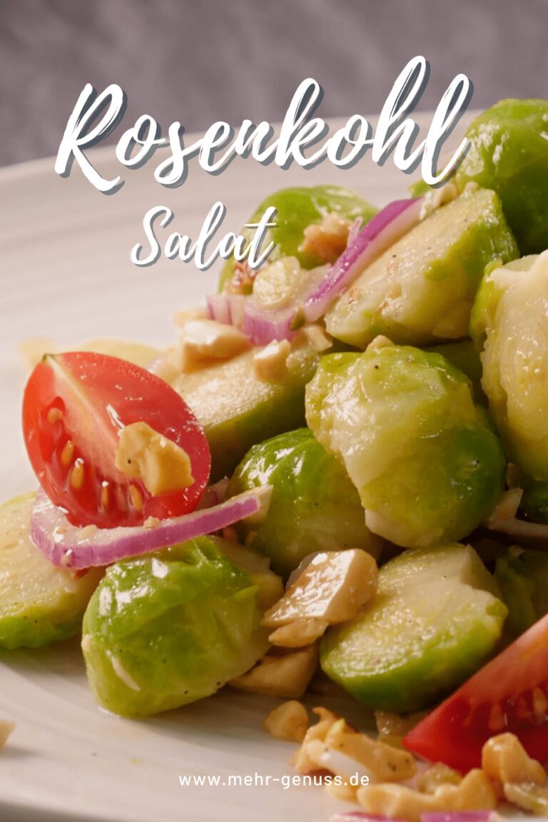 Rosenkohl Salate - 5 Rezeptideen, die dich begeistern! - Mehr Genuss