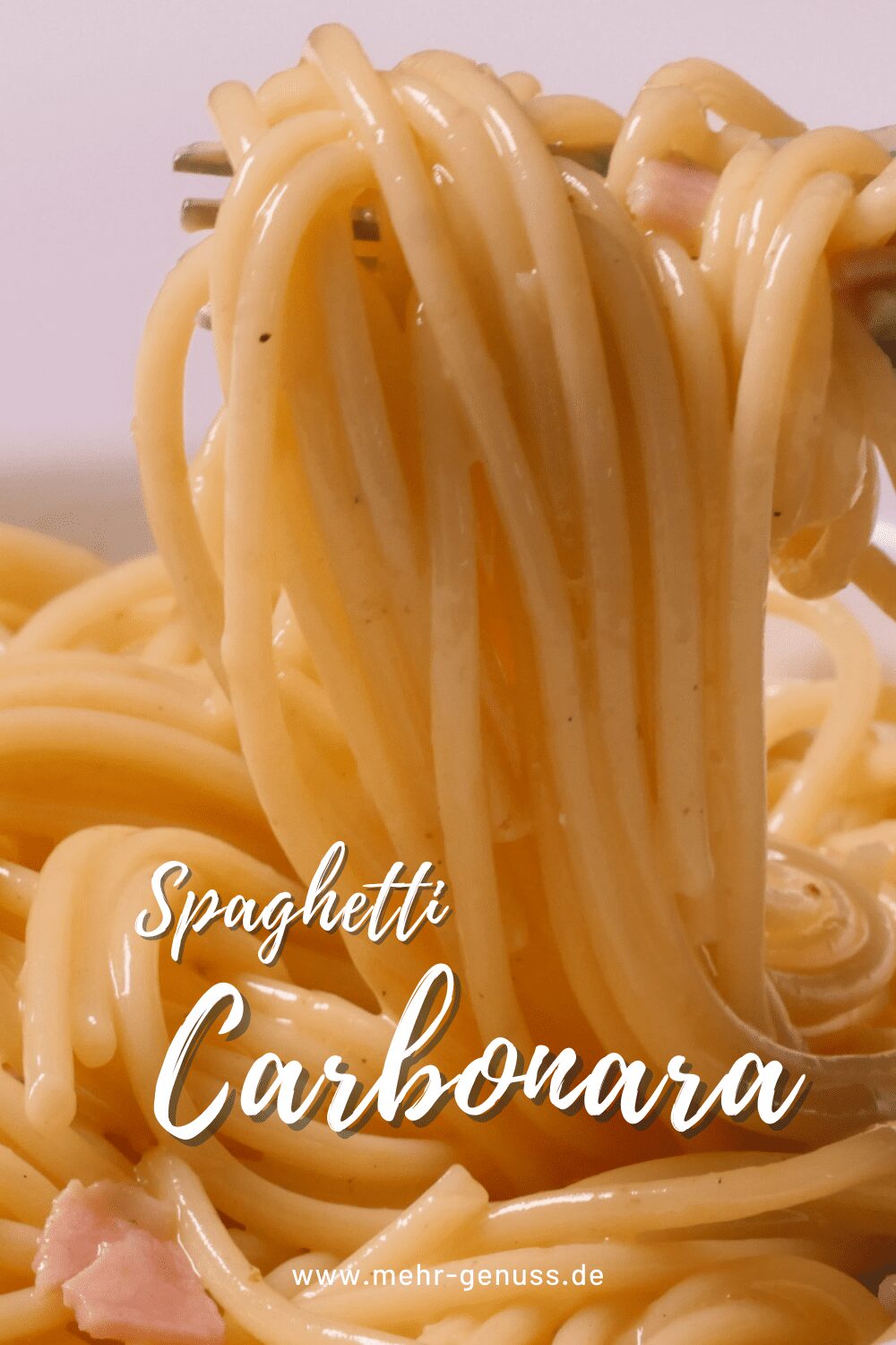 Spaghetti Carbonara Rezept Pinterest