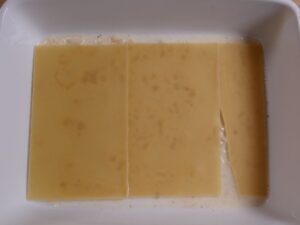 Spargel-Lasagne schichten