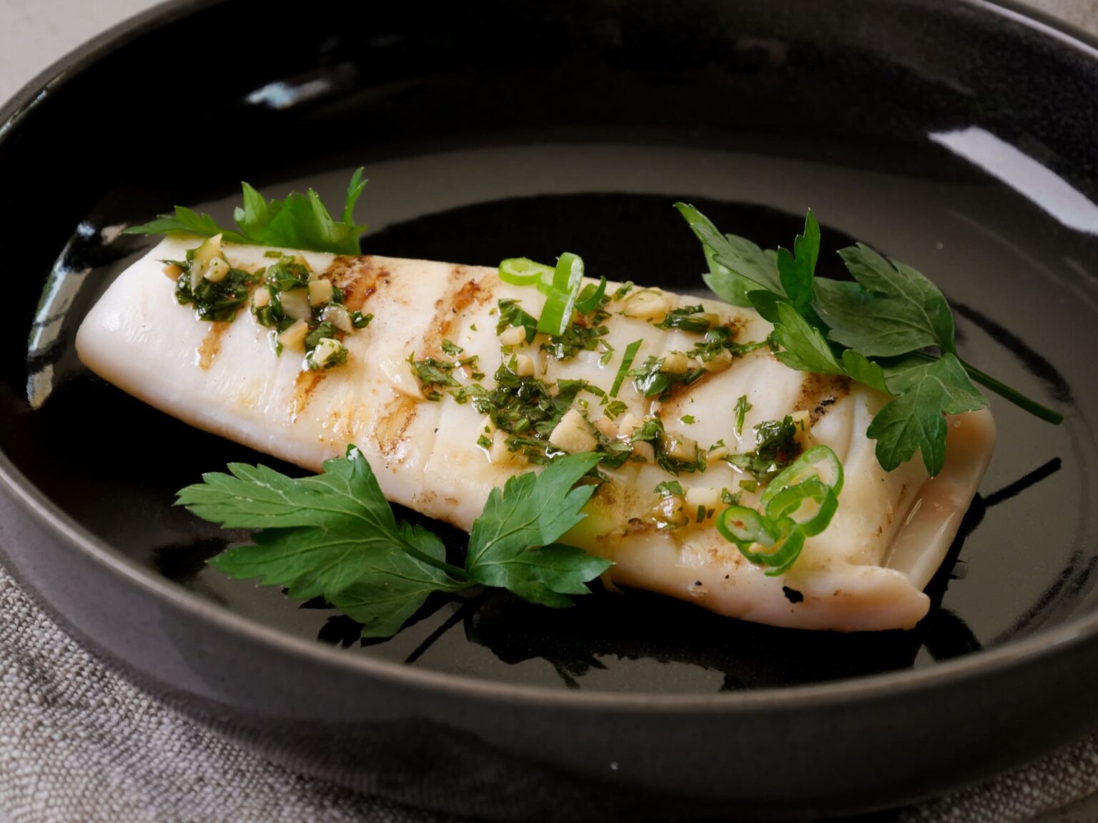 Tintenfisch zubereiten - Calamari in der Pfanne oder auf dem Grill ...