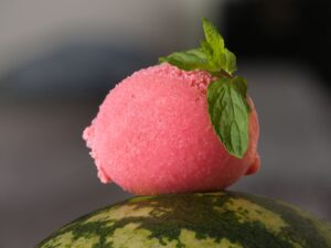 Wassermelonen Sorbet