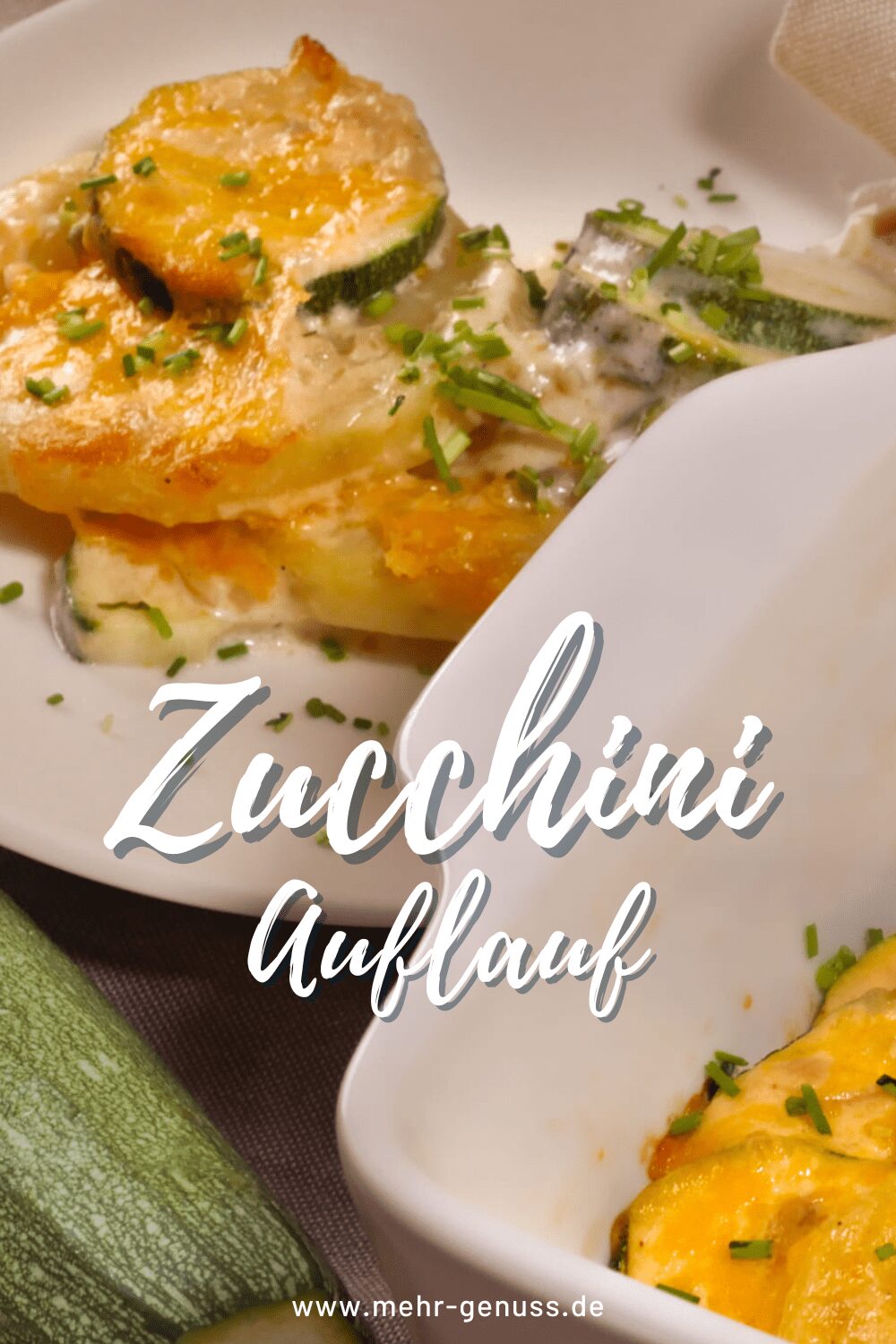 Zucchini Auflauf mit Kartoffel Pinterest