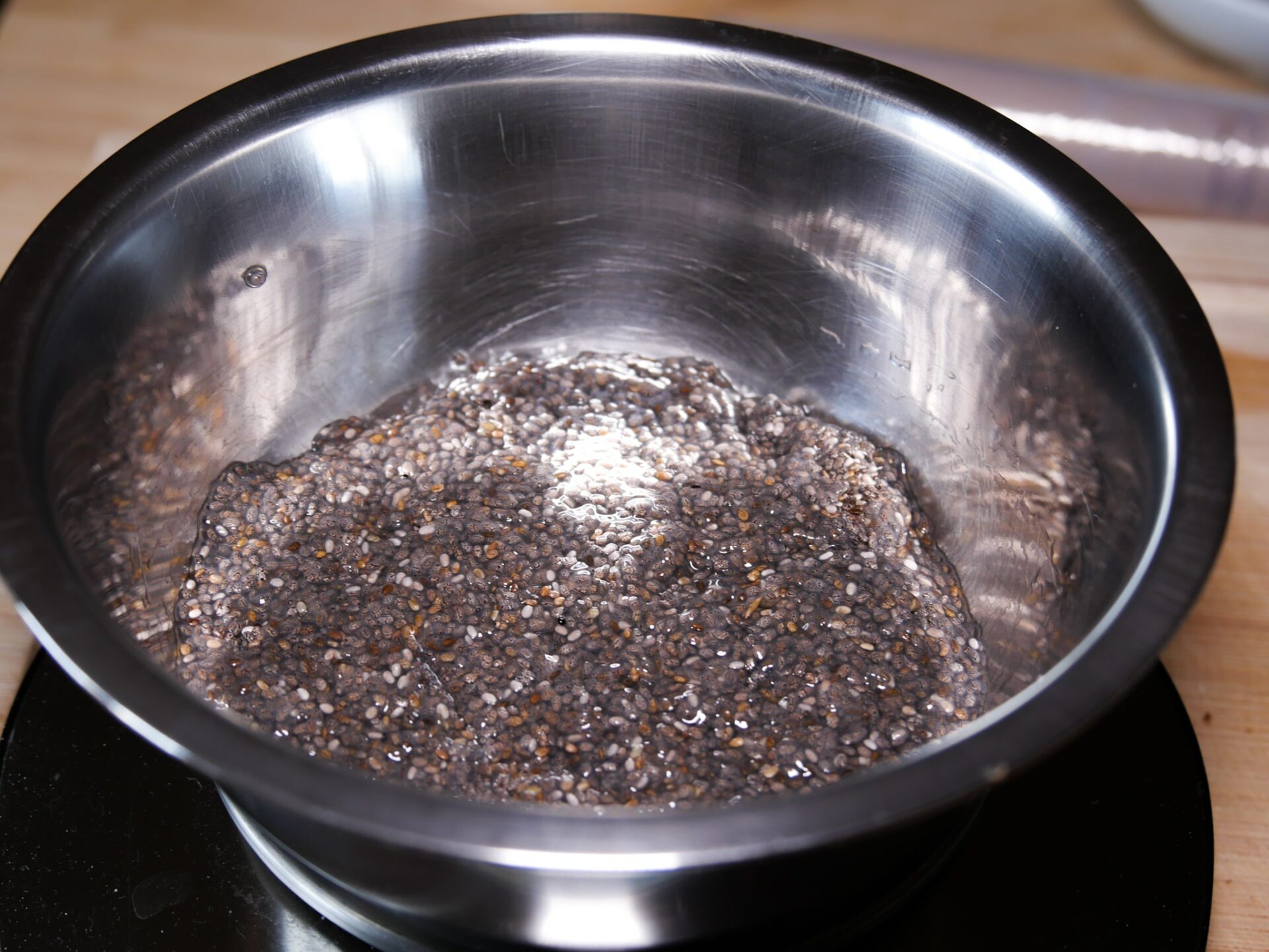 eingeweichte Chia Samen