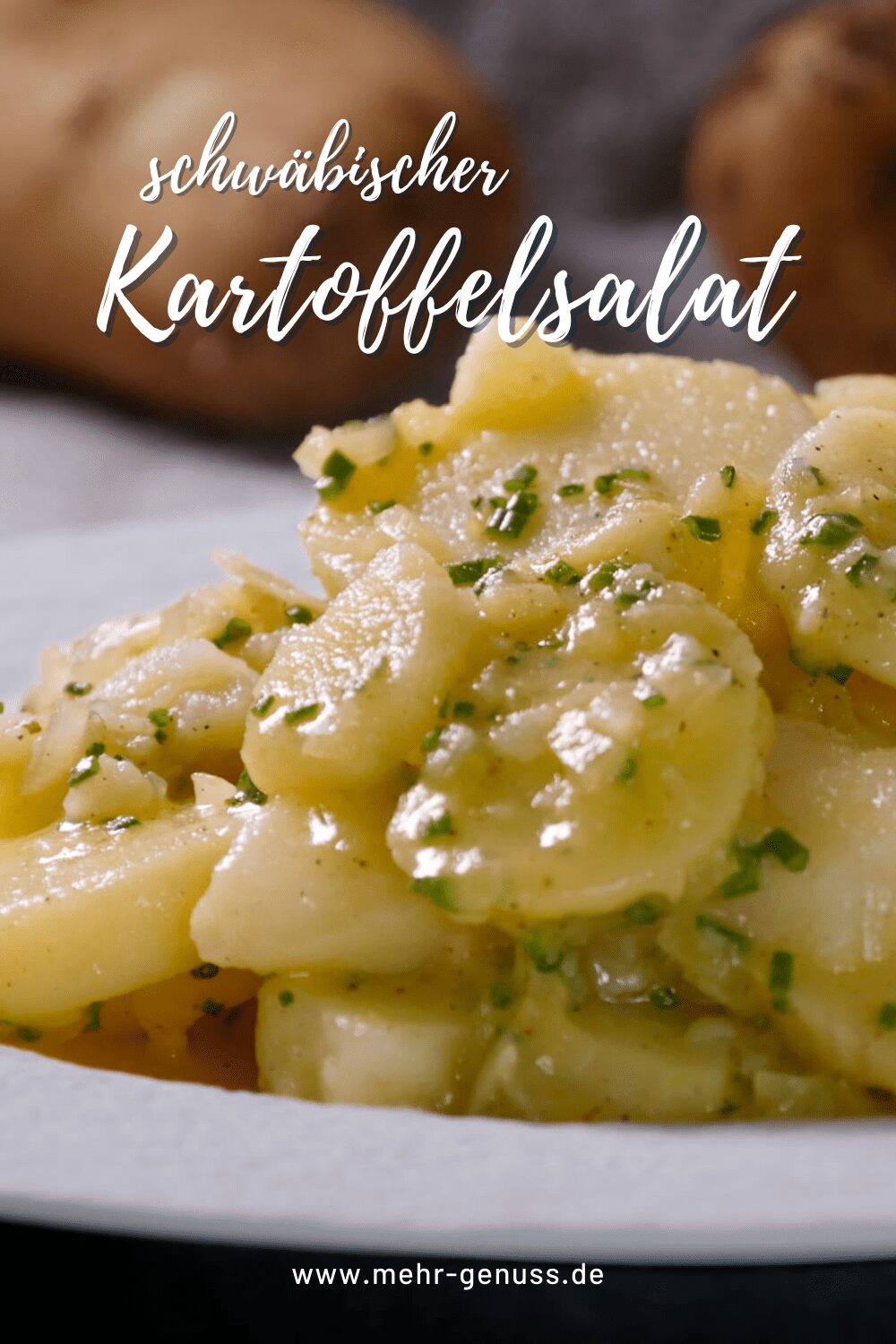 schwäbischer Kartoffelsalat Rezept Pinterest